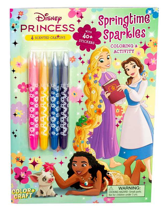 Disney Princess: Springtime Sparkles Activity Book