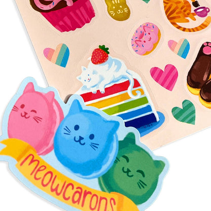 Stickiville Scented Stickers: Cat Cafe