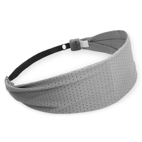 Adjustable No Slip Mesh Sport Headband - Gray