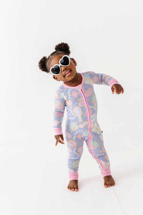 Lavender Haze Convertible Bamboo Pajama