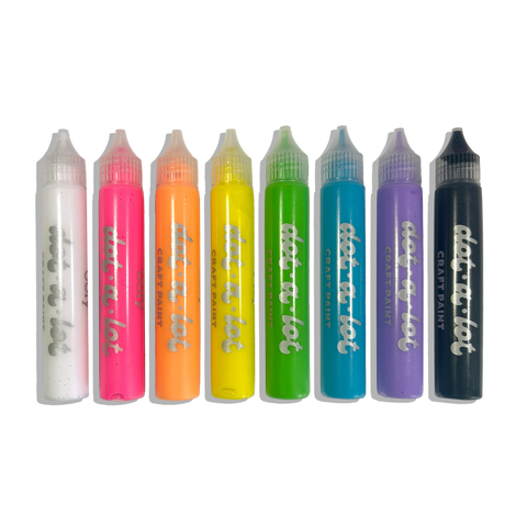 Dot-A-Lot Dimensional Craft Paint - Bright