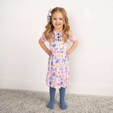 Evie Bamboo Twirl Dress