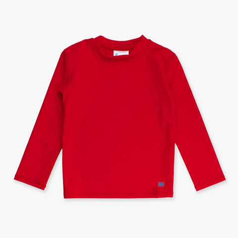 Long Sleeve Rash Guard - Vintage Red