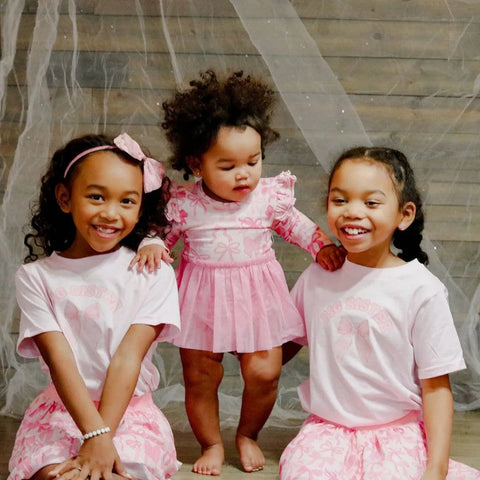 Big Sister Bow Kids T-Shirt