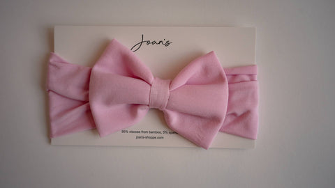 Ice Cream Pink Baby Bow