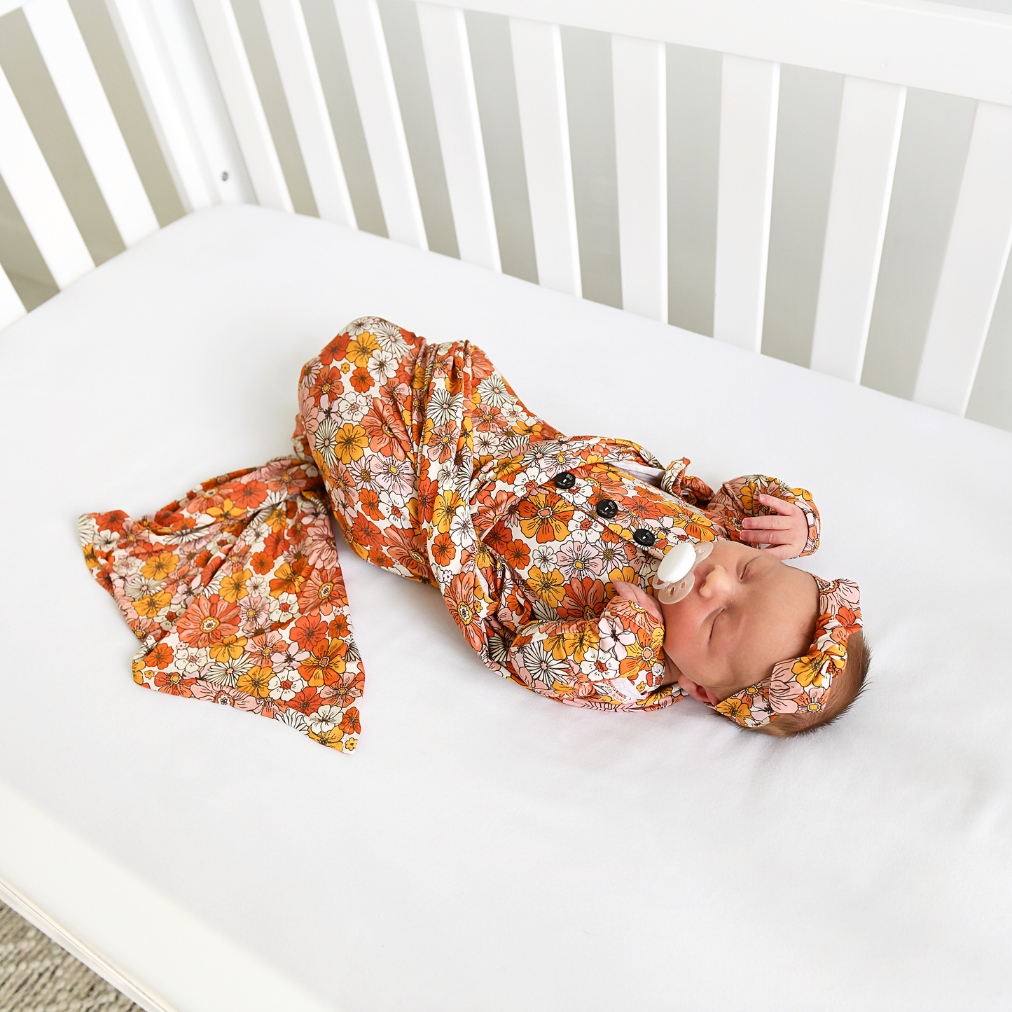 Louisa Bamboo Swaddle Blanket