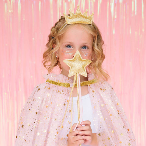 Pink Star Princess Dress Up Kit for Kids