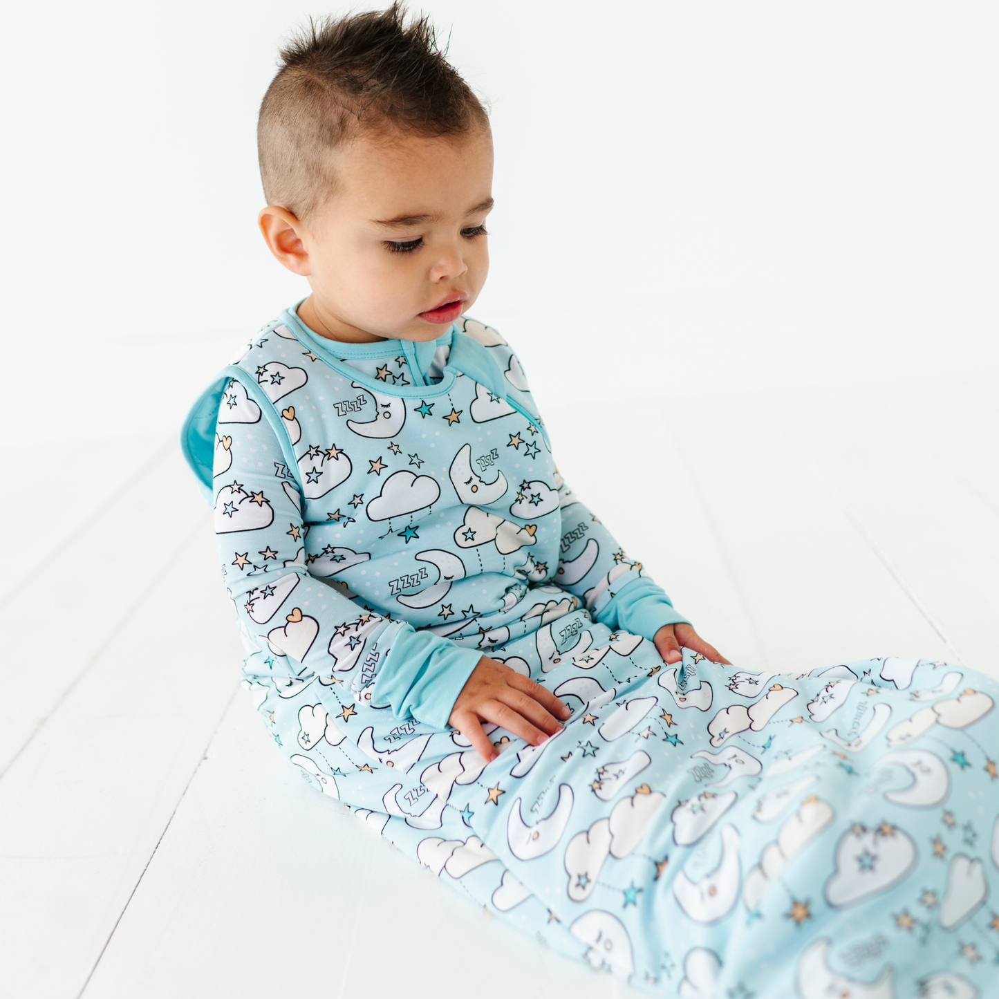 Blue Starry Slumber Baby Sleep Bag