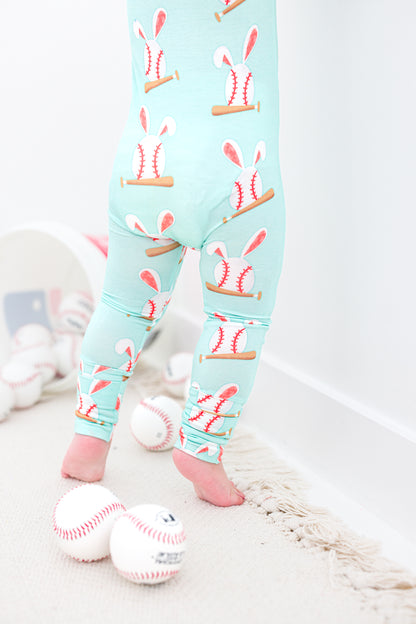 Baseball Bunnies Convertible Romper