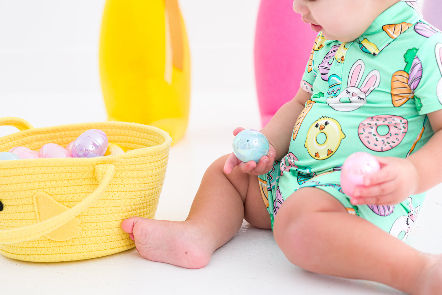 Easter Sweets Polo Shortie Romper