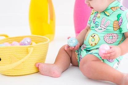 Easter Sweets Polo Shortie Romper