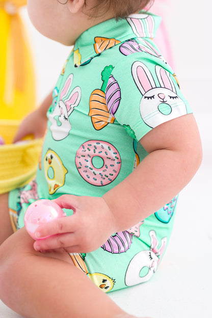 Easter Sweets Polo Shortie Romper