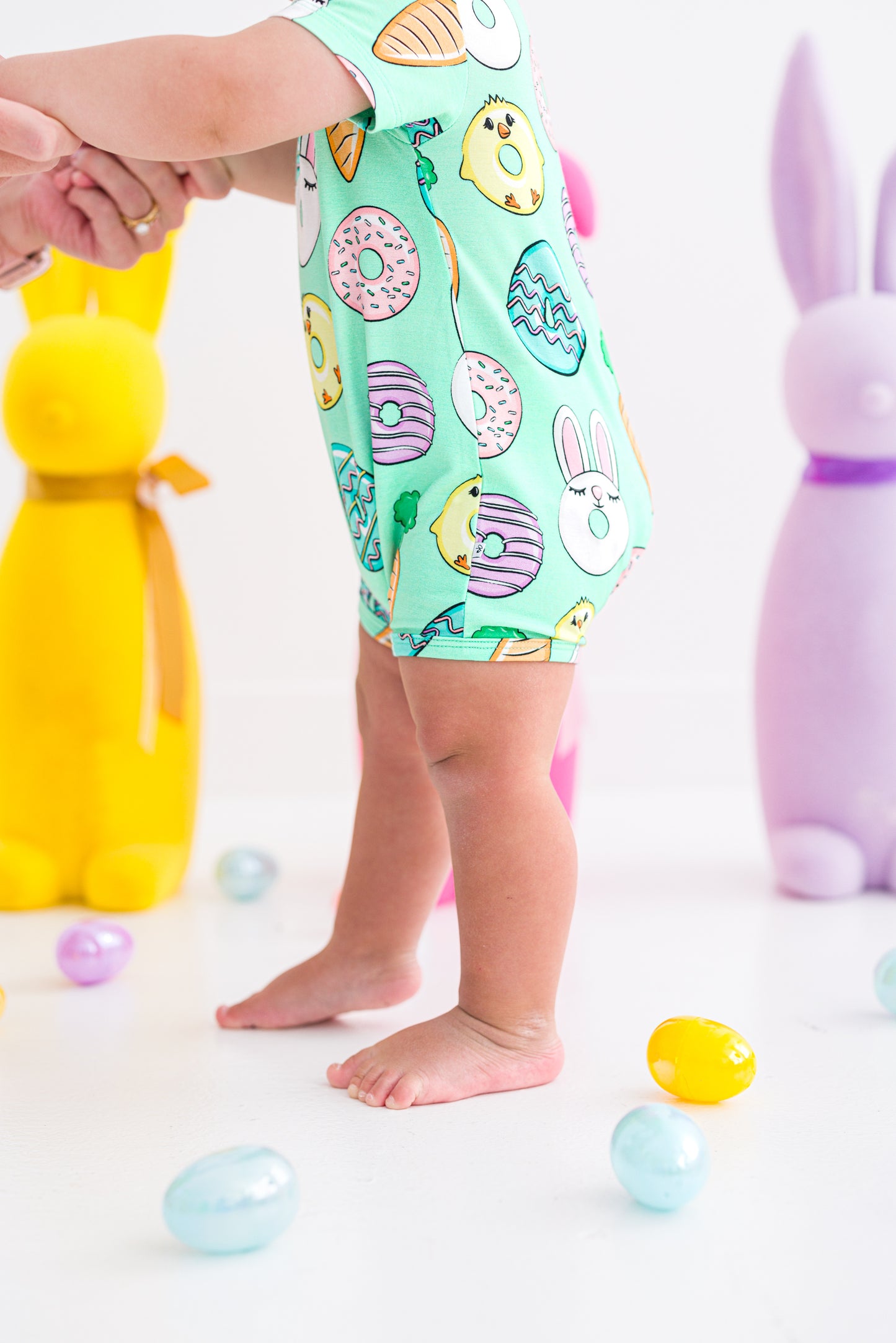 Easter Sweets Polo Shortie Romper