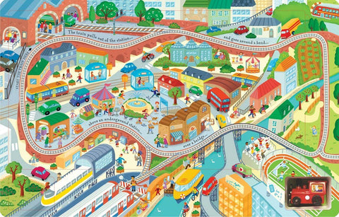 Wind-Up Train Activity Book
