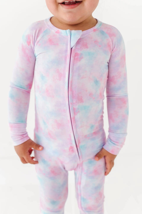 My Mom Is Tie Dye For Convertible Footies