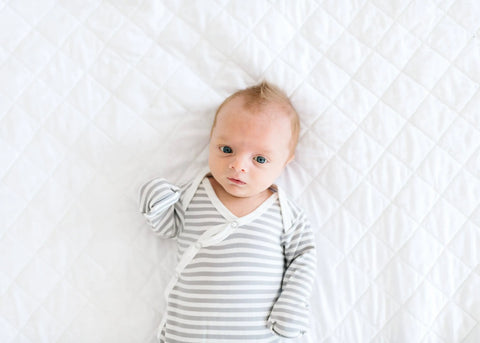 Newborn Knotted Gown - Everest