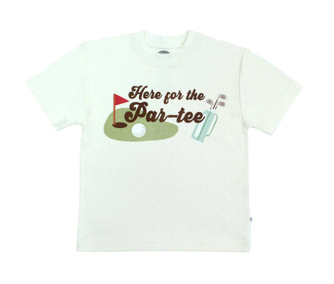 Here For the Par-Tee Golf Kids T-Shirt