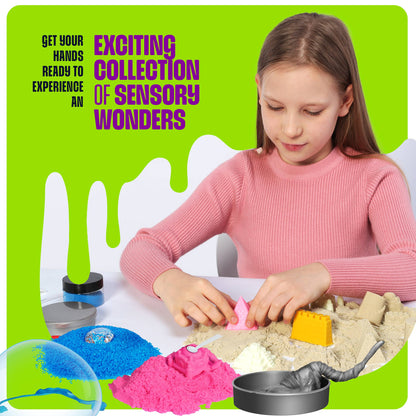 Slime, Putty & Sand Sensory Science Kit