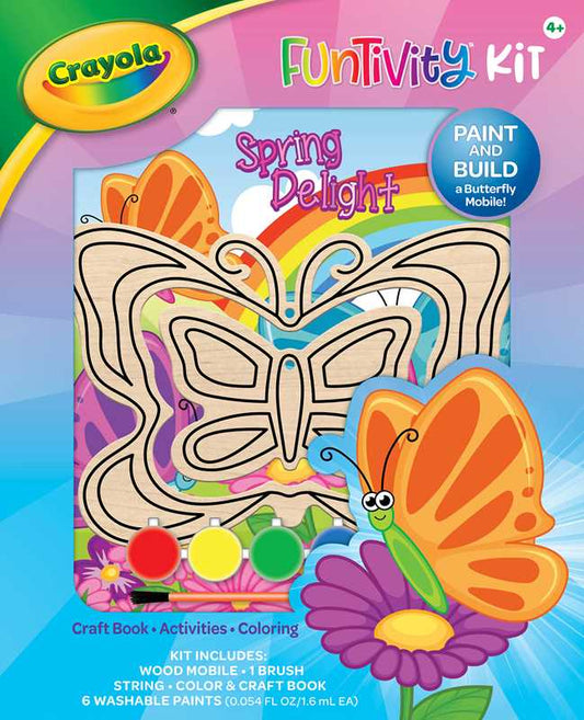 Crayola Funtivity Kit: Spring Delight Activity Book