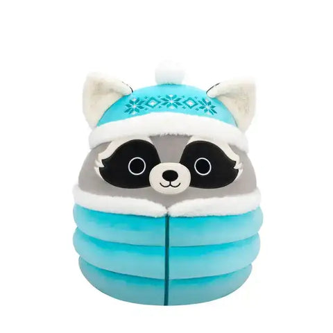 Squishmallow Galci Raccoon Puffer Jacket