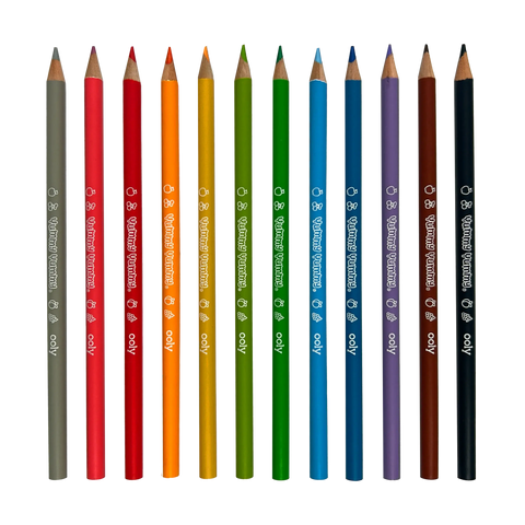 Yummy Yummy Fruit Scented Colored Pencils (Set of 12)
