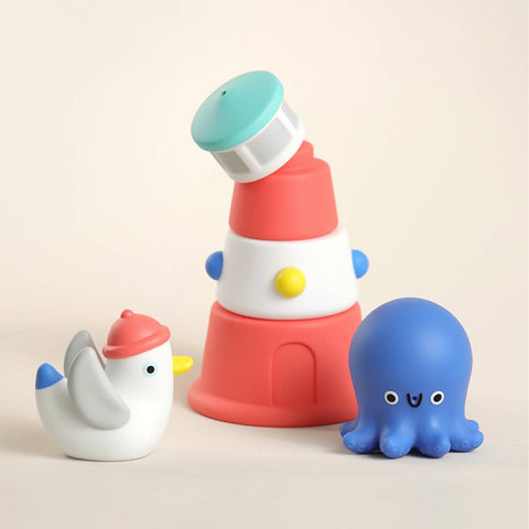 Itzy Stack & Squirt™ - Bath & Water Toy
