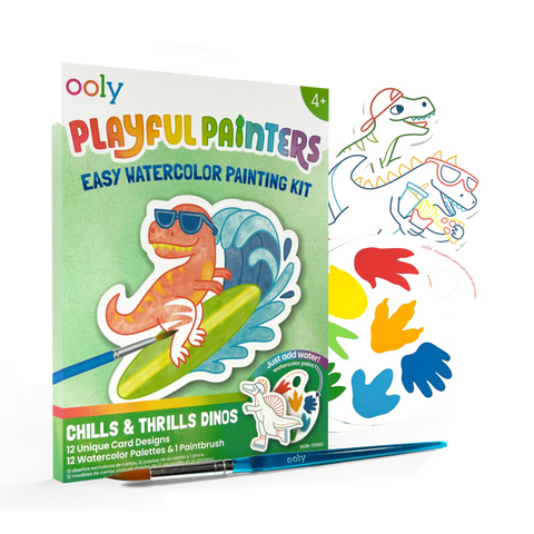 Playful Painters: Watercolor Painting Kit - Chills & Thrills