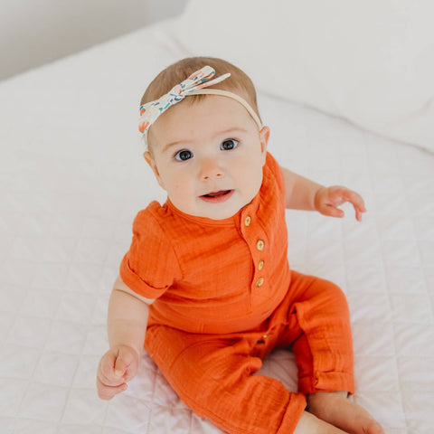 Ribbon Baby Bow - Leilani