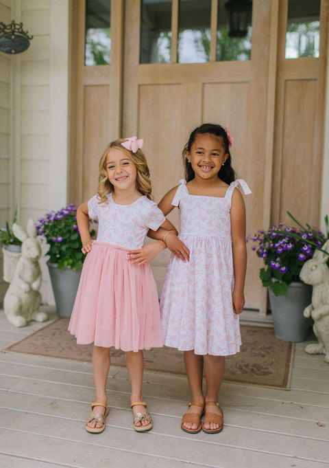 Tutu Dress - Ditsy Bunny