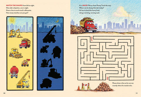 Goodnight, Goodnight, Construction Site Sticker & Activity Book