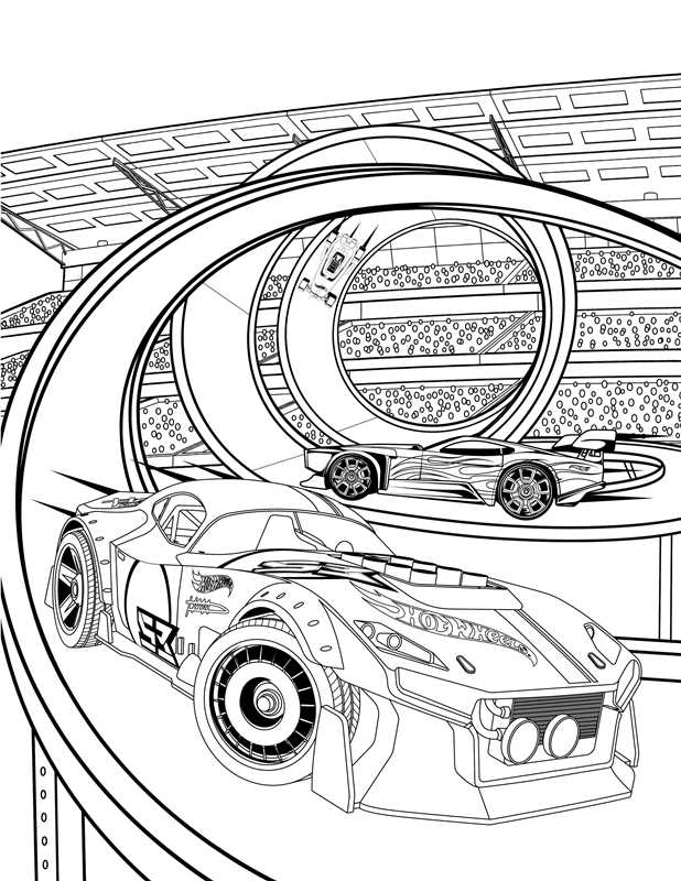 Hot Wheels: Giant Coloring Book