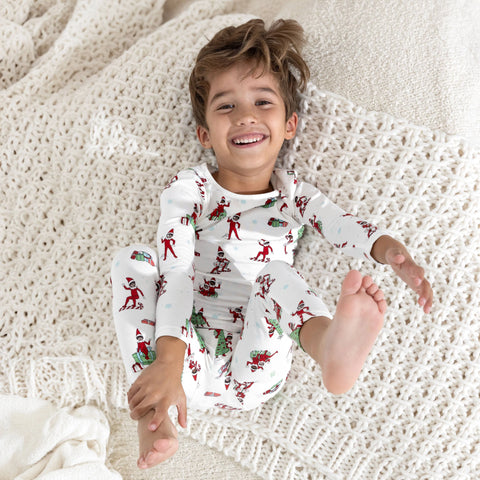 Kids Bamboo Pajama Set - The Elf on the Shelf