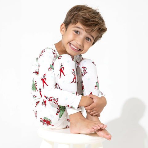 Kids Bamboo Pajama Set - The Elf on the Shelf