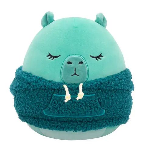 Squishmallow Nastia Capybara in Hoodie
