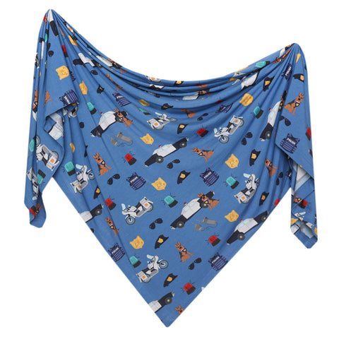 Bamboo Swaddle - Police Officer