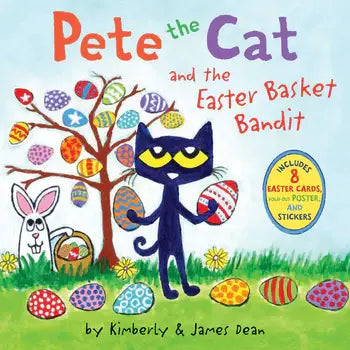 Pete the Cat and the Easter Basket Bandit Book