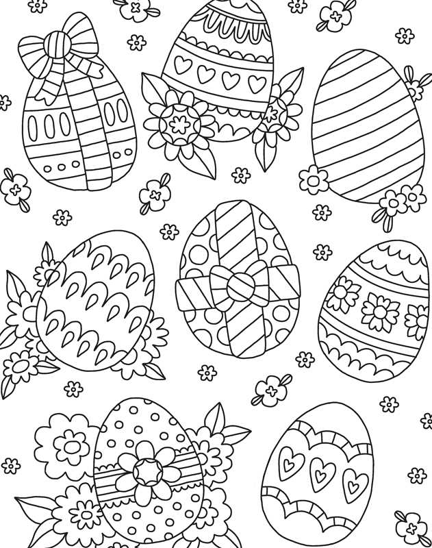 Easter Wonderland: Coloring Book