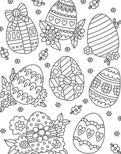 Easter Wonderland: Coloring Book