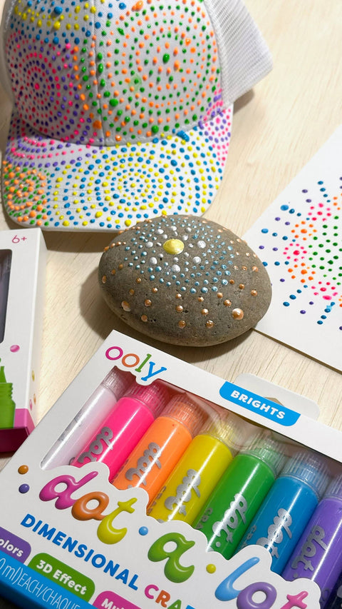Dot-A-Lot Dimensional Craft Paint - Bright