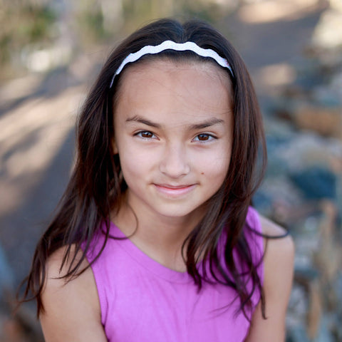 Adjustable No Slip Zig Zag Glitter Headbands