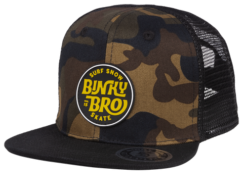 Baby & Kids Flat Top Hat - Camo