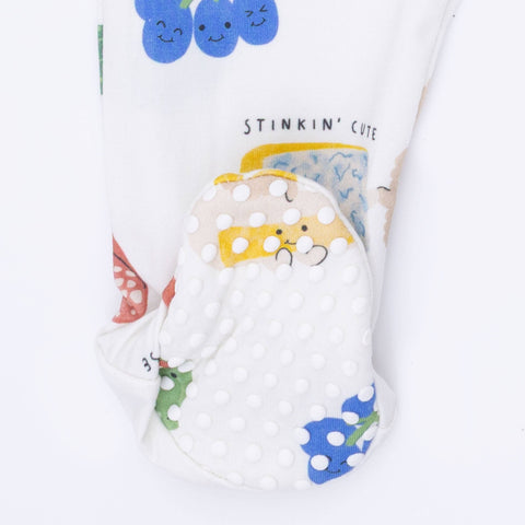 2 Way Zipper Footie - Charcuterie Cuties