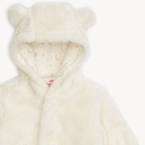 Cloud Minky Bear Footie