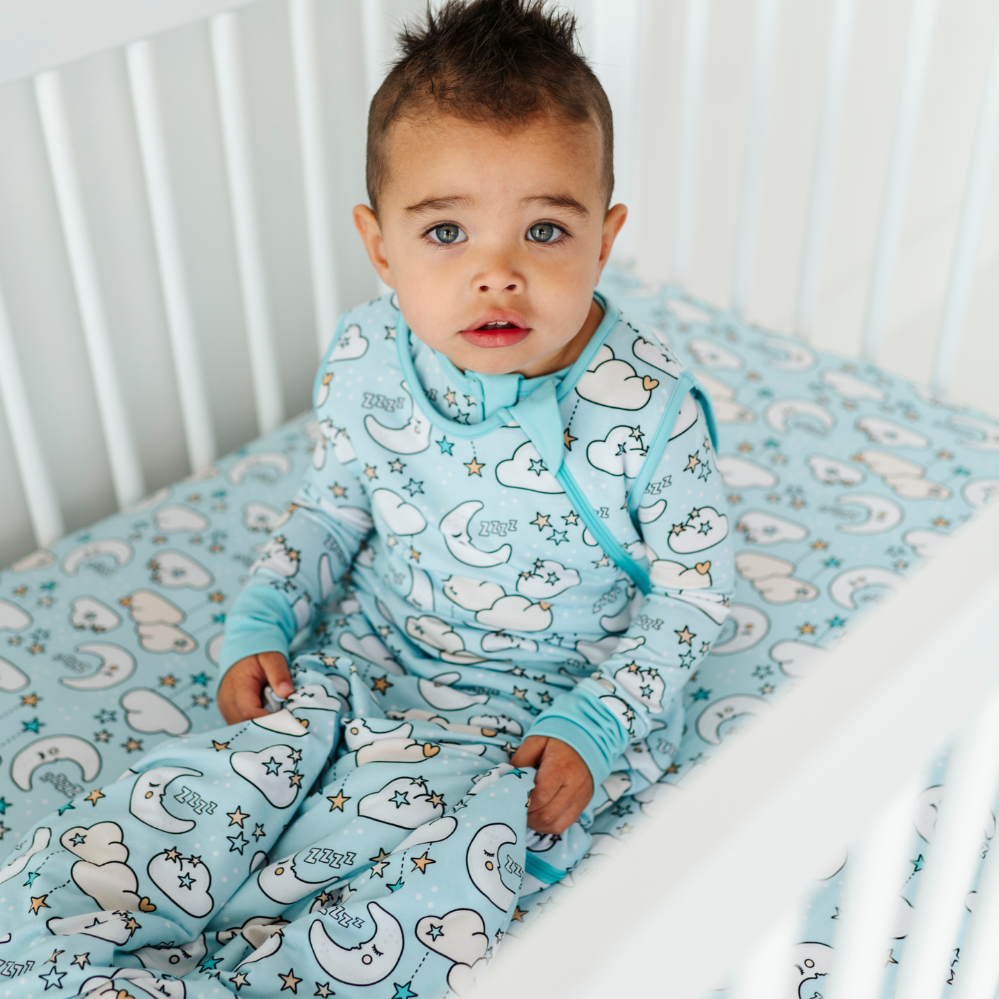 Blue Starry Slumber Baby Sleep Bag