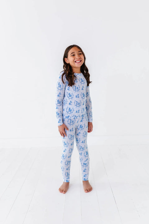 Blue Pony Club Kids Pajamas