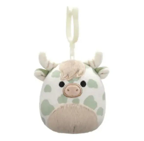 Squishmallow Clip Celestino Highland Cow