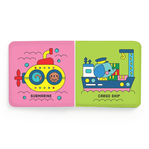 Color Magic Bath Book - Busy Boats