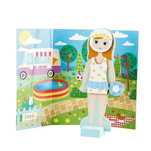 Magnetic Dress up Doll - Elsie