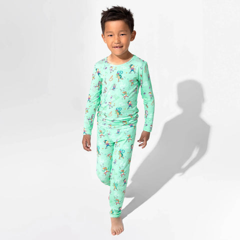 Kids Bamboo Pajama Set - Roller Pet Pals