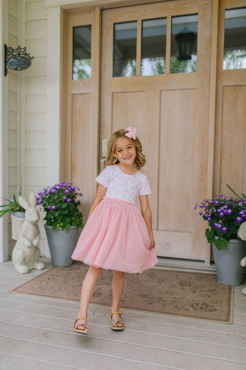 Tutu Dress - Ditsy Bunny